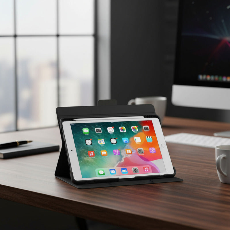 Funda Smart Cover Para iPad Mini 6 Con Ranura Pencil Negro