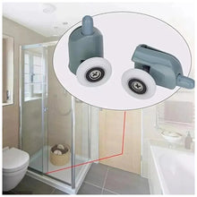 Cargar imagen en el visor de la galería, Ruedas Para Cabinas De Ducha Ruedas Rodamientos 8 Ruedas
