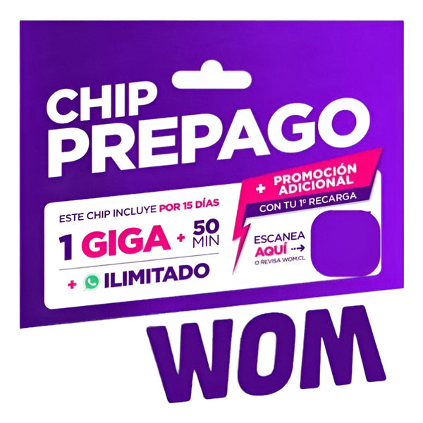 Chips Mixtos Pack De 80 Chips Entel, Wom, Movistar Y Claro No Aplica