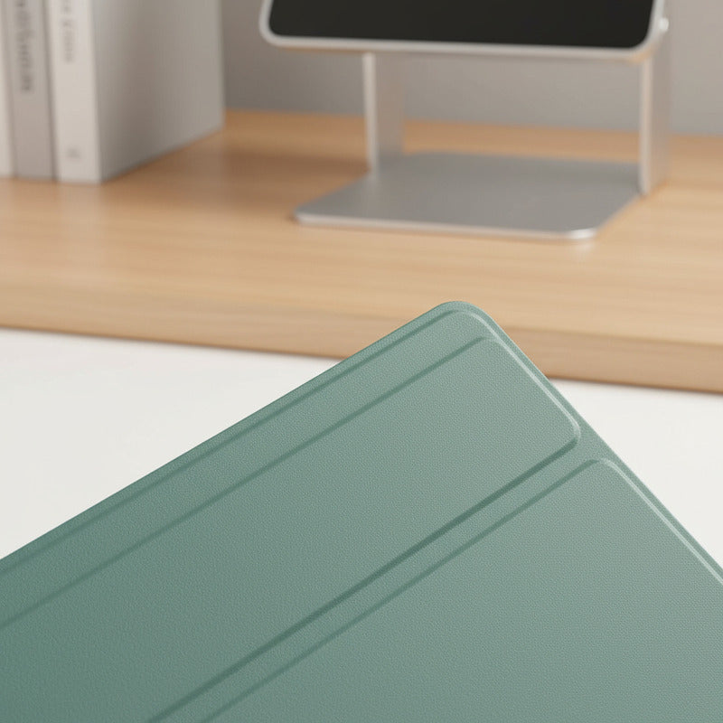 Funda Con Teclado Y Ratón Para Samsung Tab A8 10.5 Sm-x200 Verde Oscuro