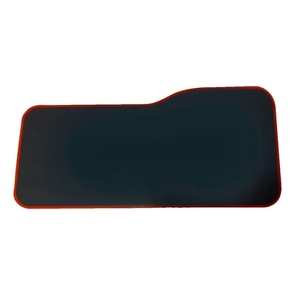 Alfombrilla Ratón Gamer Xl Antideslizante Negro Borde Cosido 75x35cm