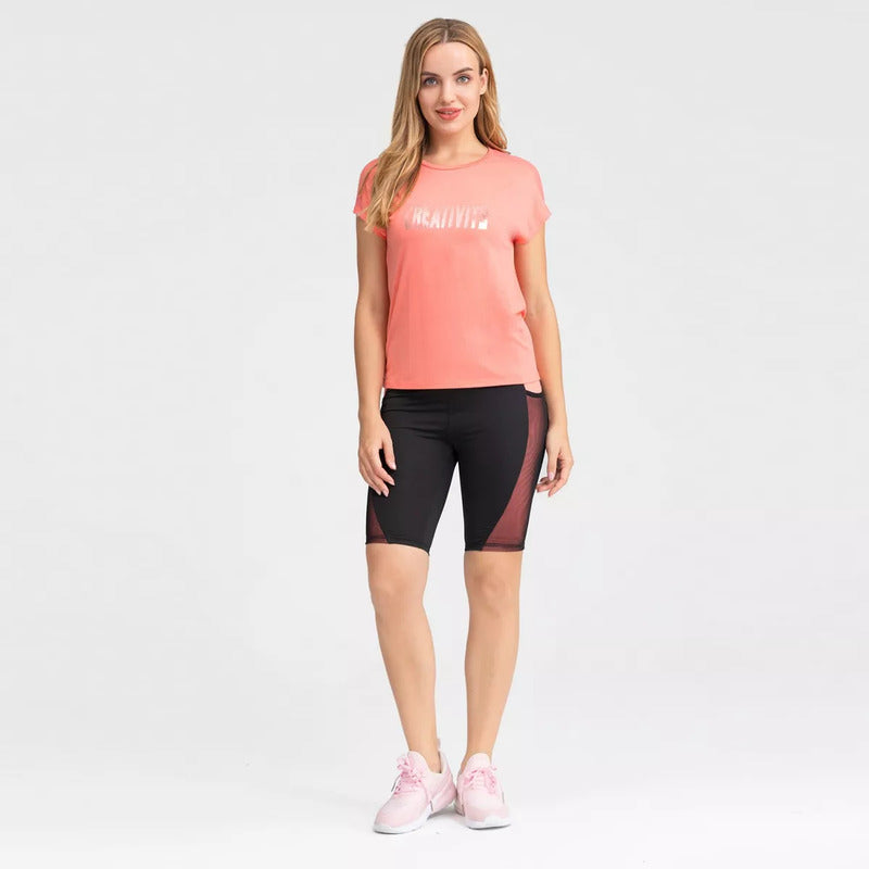 Polera Con Malla Coral Mujer Fashion S Park