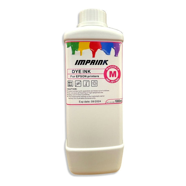 Tinta Dye Para Impresoras Epson Ecotank Premium Tinta Magenta