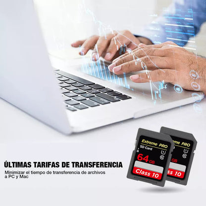 Tarjeta De Memoria Microdrive Class 10/u1 Extreme Pro 64gb