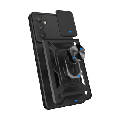 Carcasa Para Samsung Antishock Anillo Blindada Series S Dorado S21 Fe