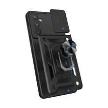 Cargar imagen en el visor de la galería, Carcasa Para Samsung Antishock Anillo Blindada Series S Dorado S21 Fe
