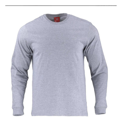 Polera Polo Manga Larga Certificada Gris Hombre Gris Gris L Lisa