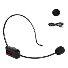 Cargar imagen en el visor de la galería, Micrófono Inalámbrico Fm Hi-fi Con Sonido Profesional Negro
