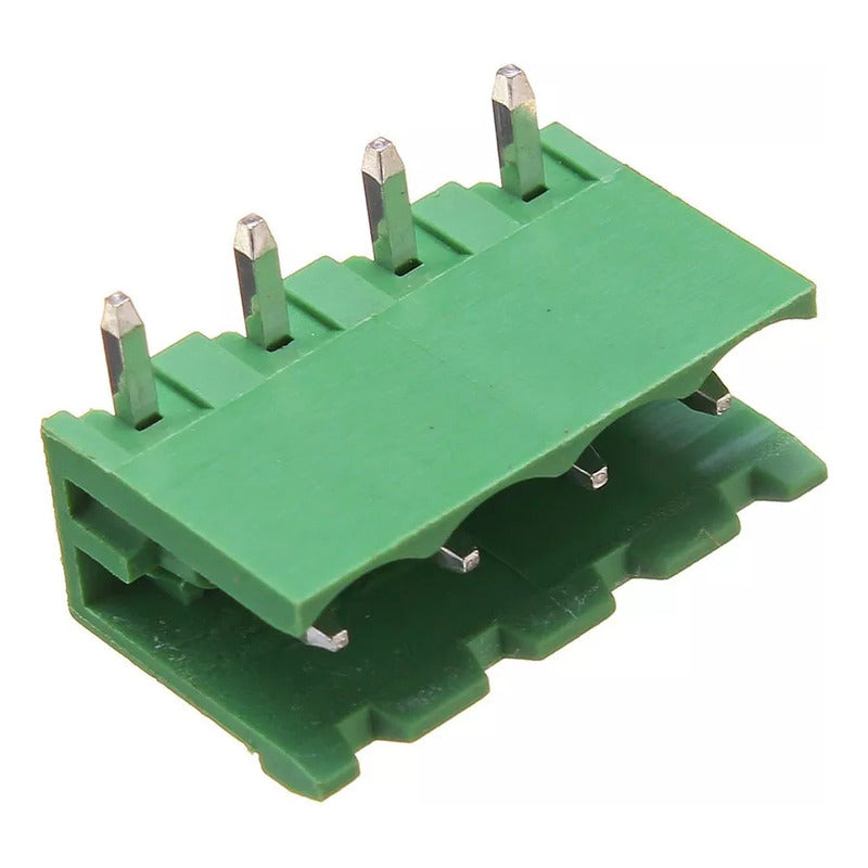 Pack 5 Terminales Borneras M H 4 Pines Pcb 2edg 4p [ Max ]