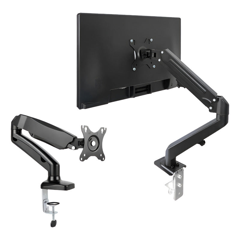 Soporte Monitor Brazo Articulado De 17 A 32 Aspor F80 Negro