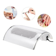 Cargar imagen en el visor de la galería, Aspiradora Extractor Polvo Uñas Gel Acrílicas Manicure Color Grande 858-5
