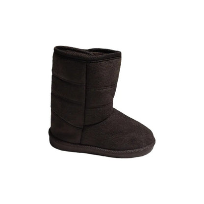 Bota Pantufla De Niño Con Chiporro Marrón Geométrico 27 Cl
