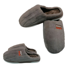 Cargar imagen en el visor de la galería, Pantuflas Hombres Zapatillas De Levantarse Pantufla Hombre Gris Claro Peluche 40 Cl
