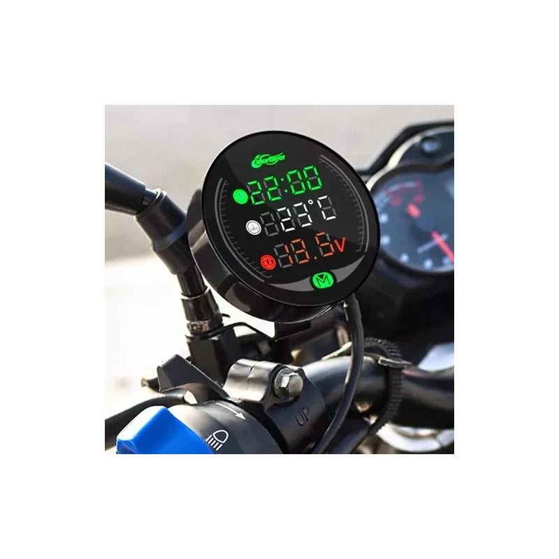 Medidor De Temperatura Para Motocicletas 5 En 1