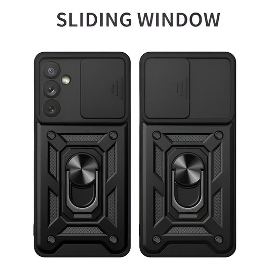 Carcasa Para Samsung Antishock Anillo Blindada Series S Dorado S21 Fe