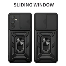 Cargar imagen en el visor de la galería, Carcasa Para Samsung Antishock Anillo Blindada Series S Dorado S21 Fe
