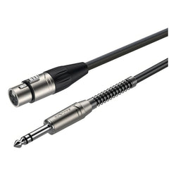 Cable Canon Xlr Hembra A Plug 6.3 Estéreo Roxtone 3mt