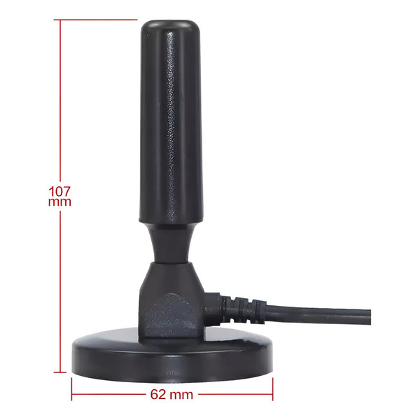 Antena Digital Dvb-t2 Television Smart Digital Plasma Lcd Negro