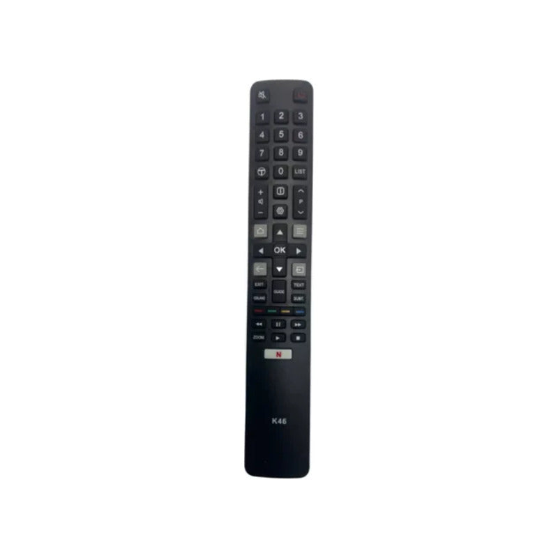 Control Remoto Para Tcl Smart Tv Genérico Compatible K46 Negro