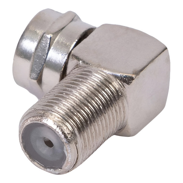 Antena De Tv Coaxial Genérica - Señal Clara Y Estable Plateado