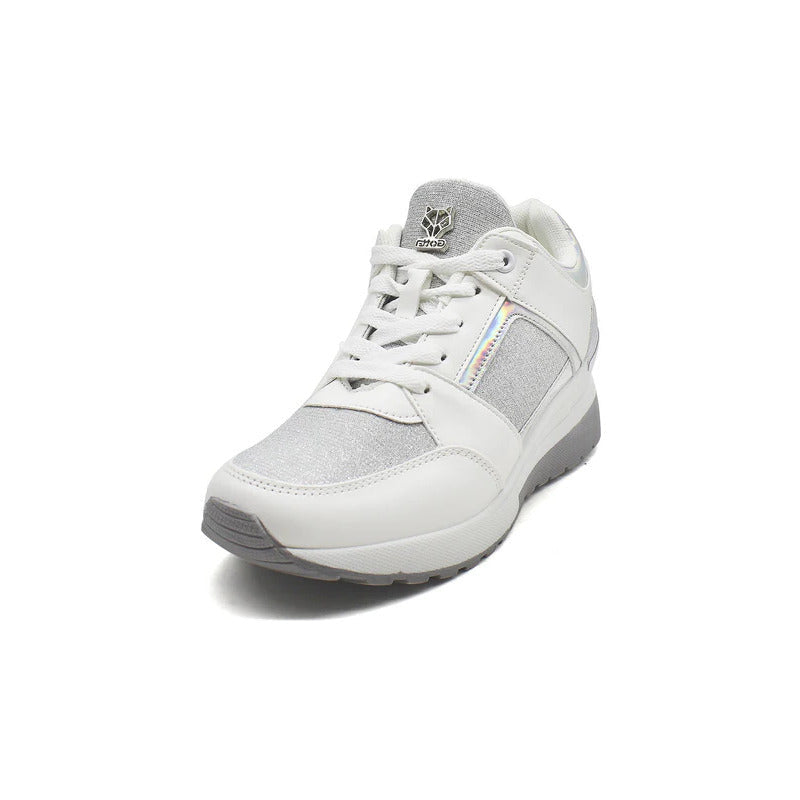 Zapatilla Mujer Blanca 15901 Blanco Liso 38