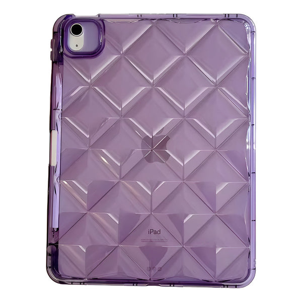 Fundade Goma Suave De Silicona Para iPad Air 5/4 Gen 10.9 Morado