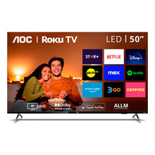 Cargar imagen en el visor de la galería, Smart Tv 50u6125/78g 50&#39;&#39; 4k Led Negro Aoc (nuevo Con Caja Abierta)
