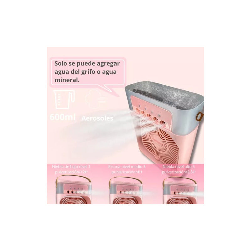 Ventilador Portátil Hunifiicador De Aire Frio  Portátil Usb