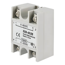Cargar imagen en el visor de la galería, Relé Estado Sólido Ssr-40dd Control Y Salida Dc, 40a, 80v
