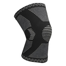 Cargar imagen en el visor de la galería, Rodillera Elástica De Compresión Para Deportes Correr Negro Xl
