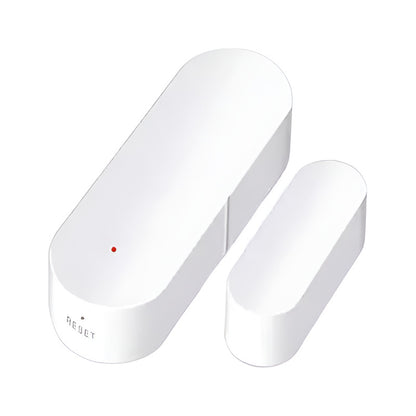 Sensor Puerta Y Ventana Y Luz Wifi Inteligente 2 En 1 Tuya Blanco