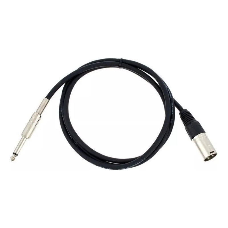 Cable De Audio Xlr A Jack Mono 1/4  O 6,3 Mm Mxp1015