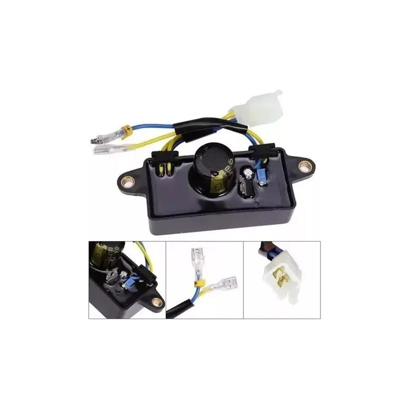 Regulador Voltaje, Avr 250v 220uf Para Generador De 1-3kw