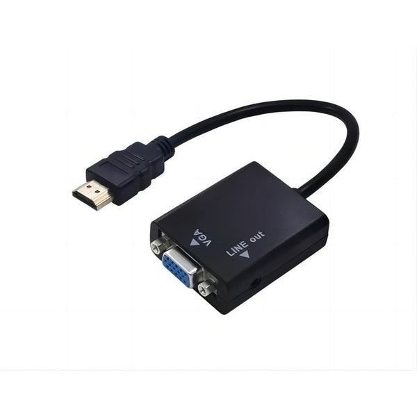 Adaptador Conversor De Hdmi A Vga Pro Max X L