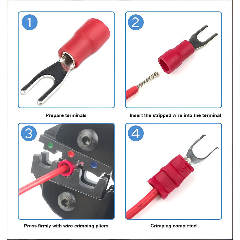Kit De Tubos Termocontraíbles Retráctiles Conectores Variado