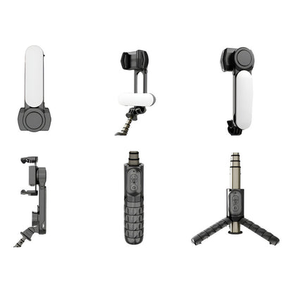 Estabilizador Portátil Gimbal Q09 Multifunción Giratorio 360 Negro