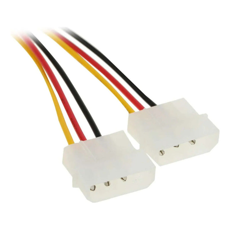 Adaptador Poder 6 Pin A 2 Molex Tarjeta Video Corriente Pci