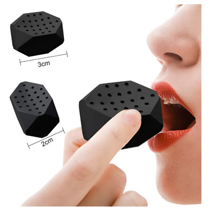 Aparato De Entrenamiento Mandibular Muscular Facial Negro