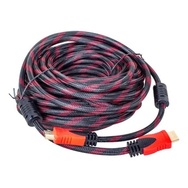 Cable Hdmi 20 Metros Negro