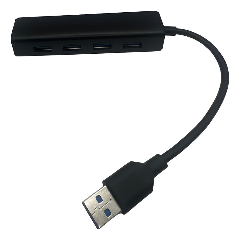 Hub 4 Puertos Multi Usb 3.0 Negro