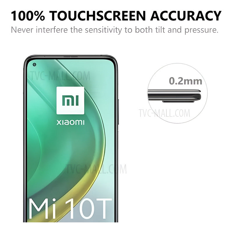 Mica Vidrio Xiaomi Mi 10t / 10t Pro 9h 2.5d + Camara