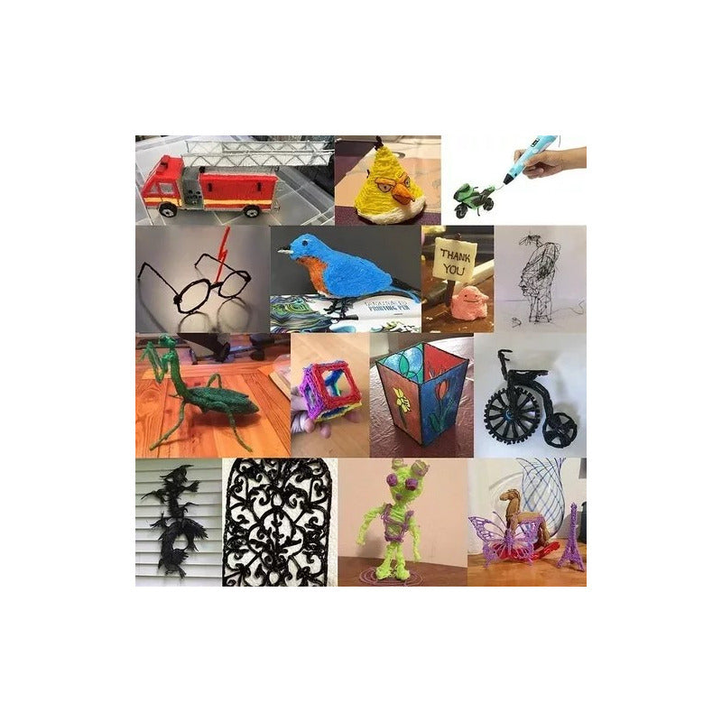 Bolígrafo Lapiz Impresora 3d Digital + Pack 20 Filamentos