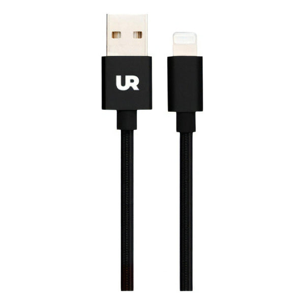 Cable De Datos Urbano Labs Lightning - Usb Tipo A - 1 Metro Negro