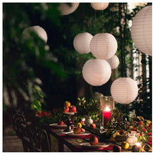 Cargar imagen en el visor de la galería, 20 Piezas Lamparas Chinas/lamparas Chinas De Papel Blanco Lamparas
