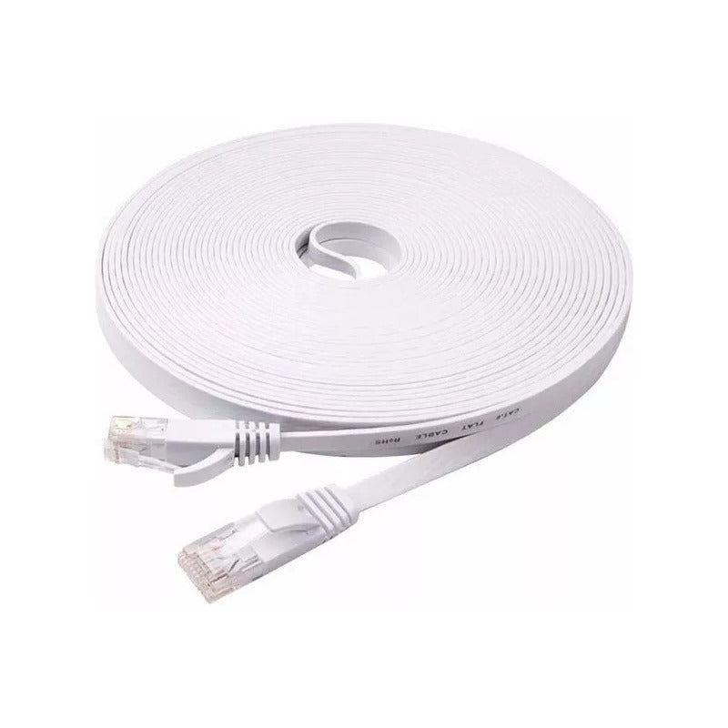 Cable De Red Plano Categoria 7 Ct7 Rj45 Inthernet 3m