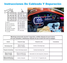 Cargar imagen en el visor de la galería, Tablero Digital De Motocicleta Dm200 Xr1901 Crm250 Gy200
