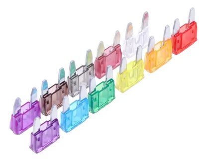 Kit 300pcs Fusible Para Auto Caja Fusibles Coche Automotriz