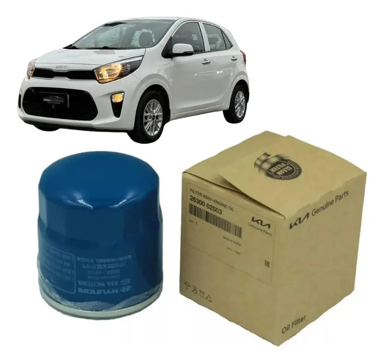 Filtro Aceite Original Para Kia Morning (2011 - 2022 26300025)