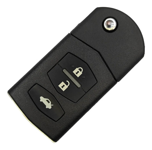 Carcasa Llave Mazda 3 5 6 Tipo Navaja 3 Botones