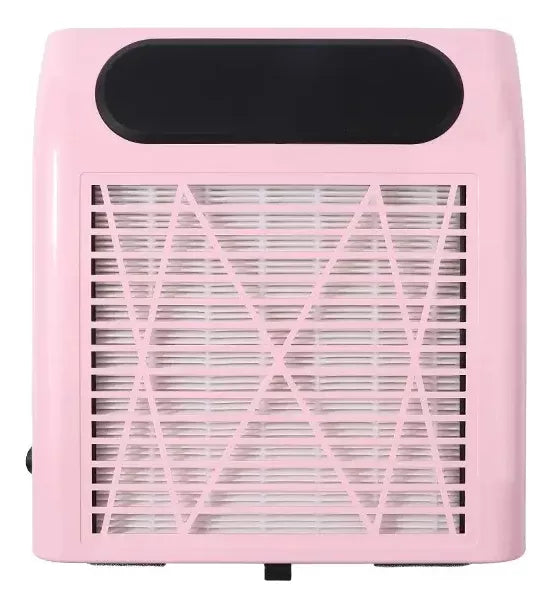 Extractor De Polvo Para Uñas Profesional 80w Rosa
